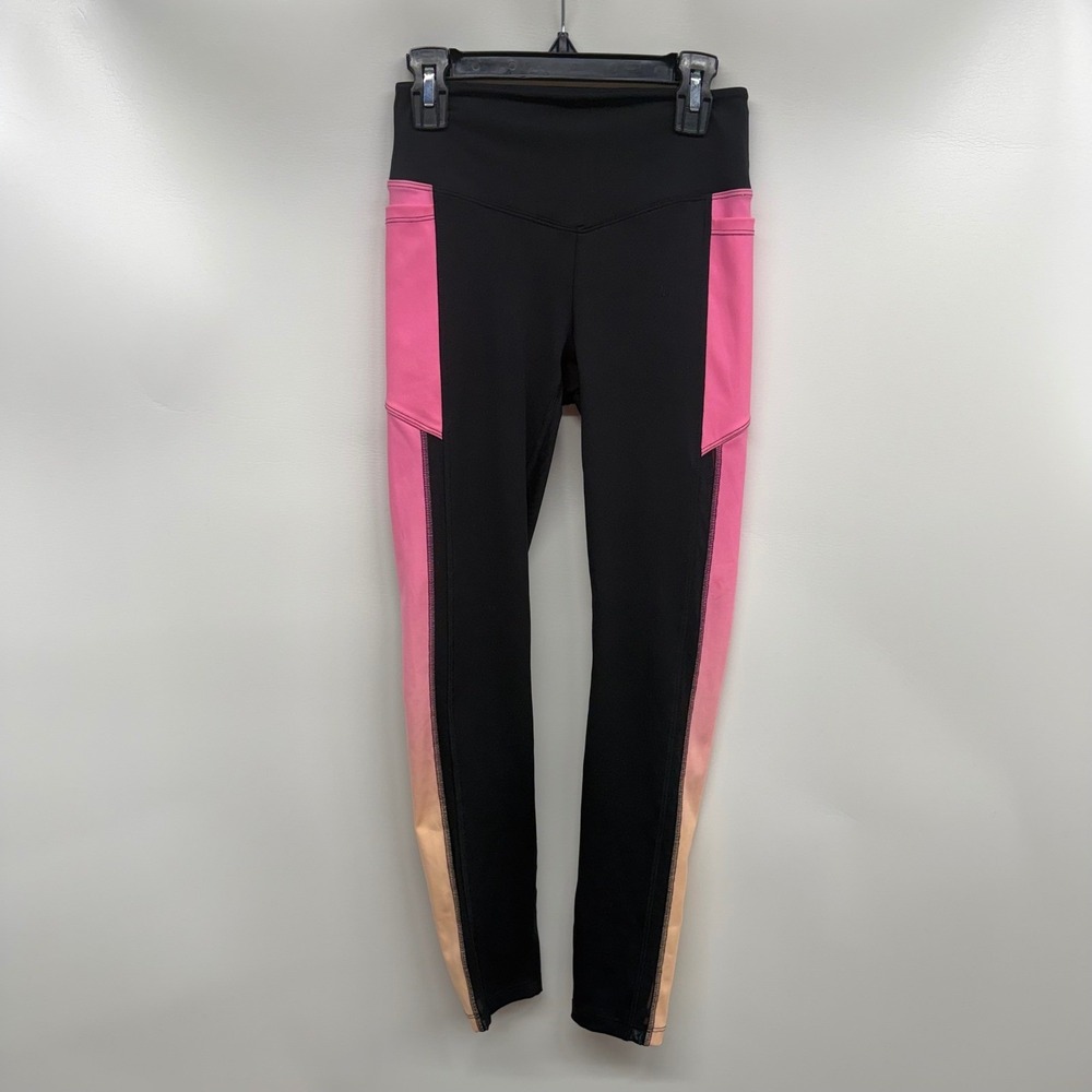 Victoria's Secret PINK Active Black High Waist Leggings XS Athletic Workout‎